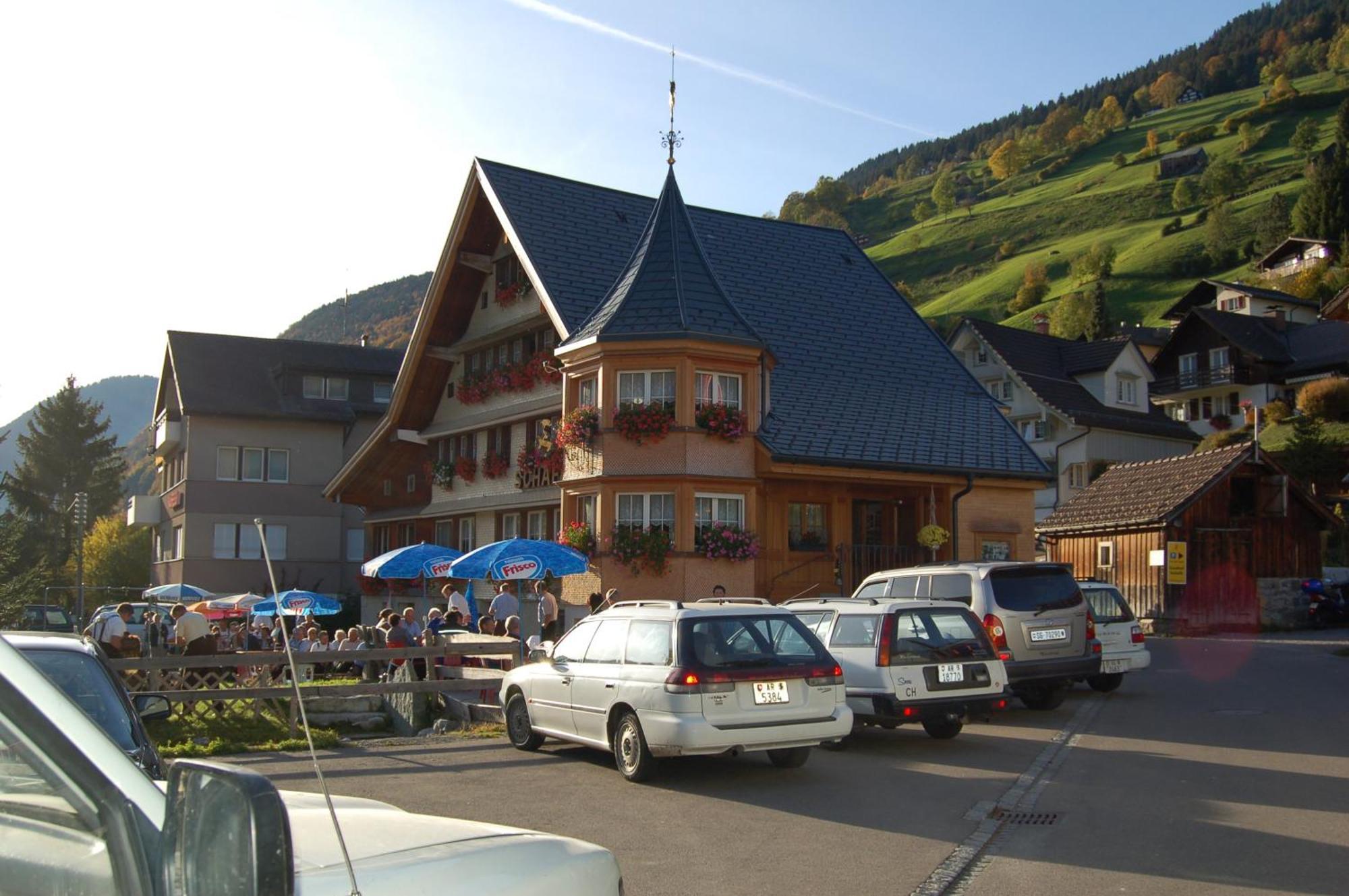 Gasthaus Schäfli Alt St. Johann Exterior foto