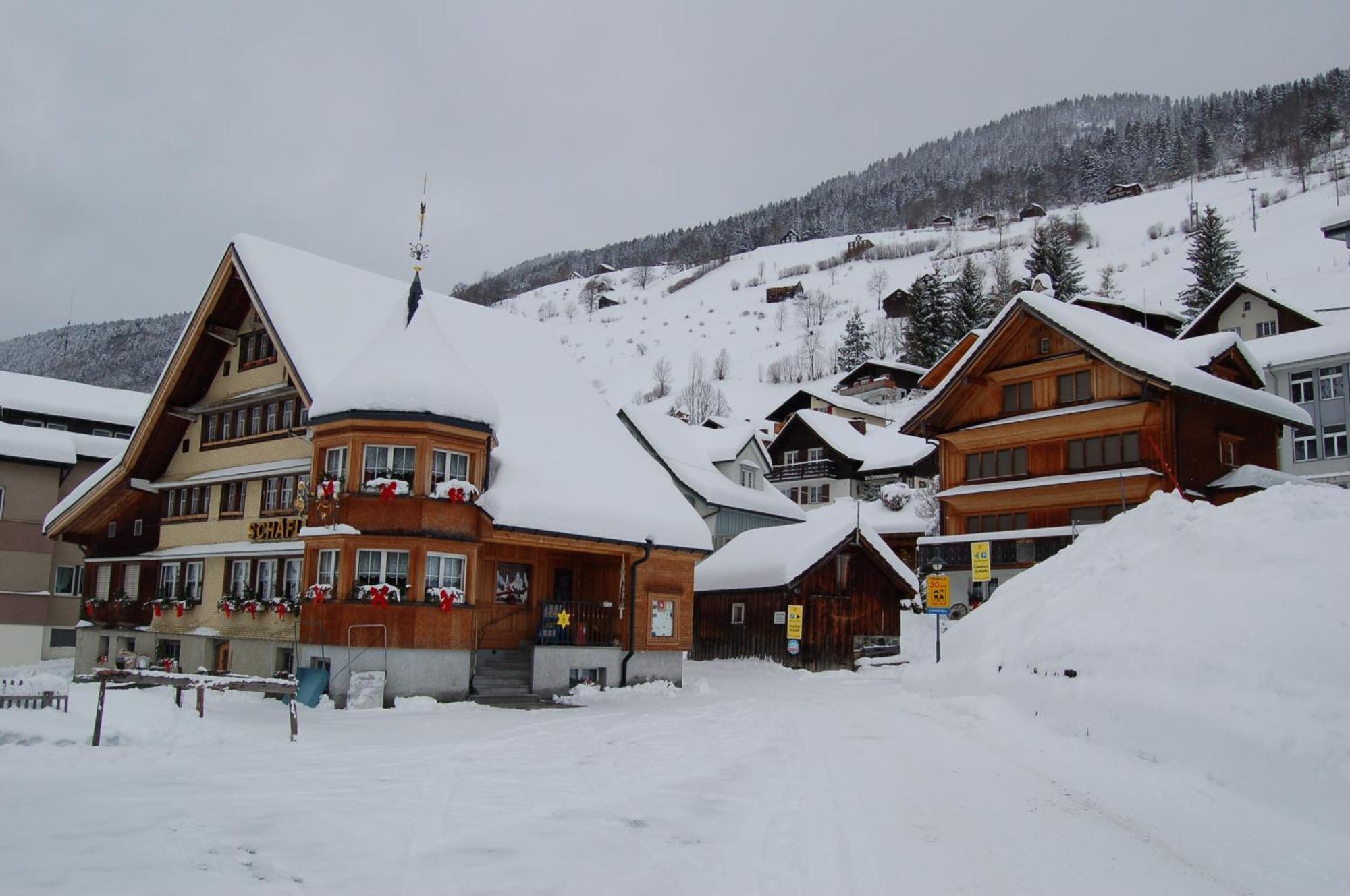Gasthaus Schäfli Alt St. Johann Exterior foto